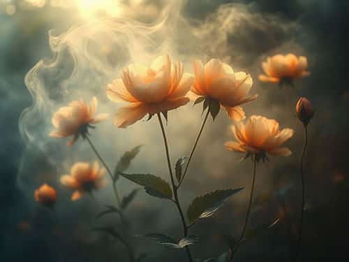 Живые цветы