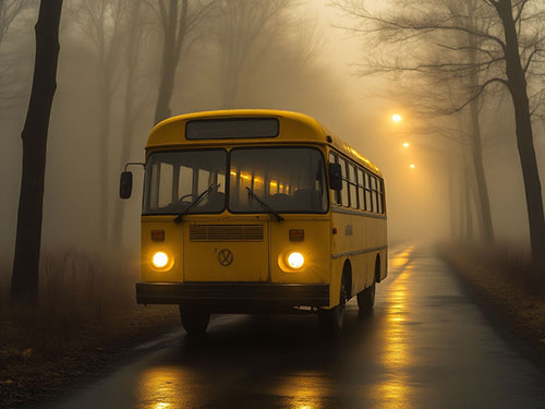 Желтый автобус