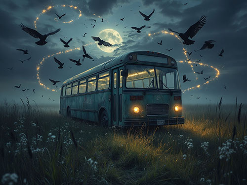 Пустой автобус