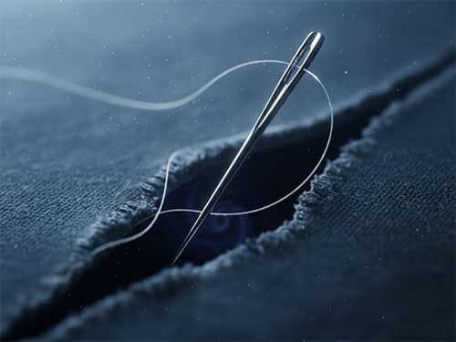 Шить иголкой