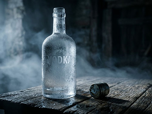 Бутылка водки