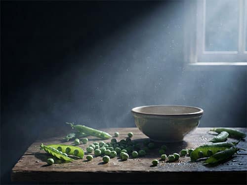 Горох в стручках