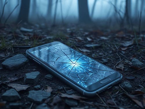 Разбитый телефон