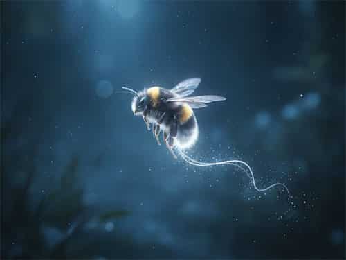 Шмель в полете