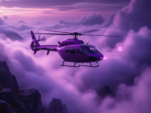 Летать на вертолете