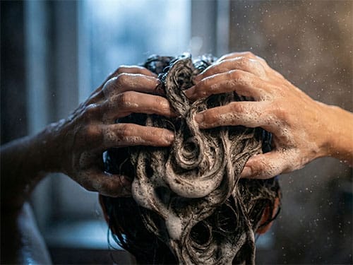 Мыть голову