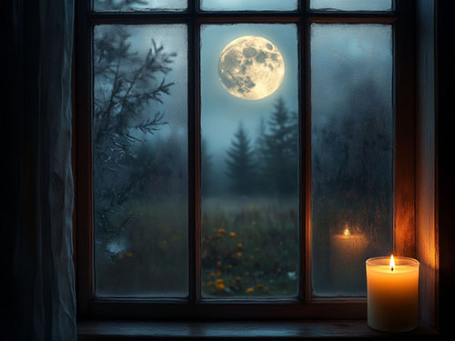 Большое окно