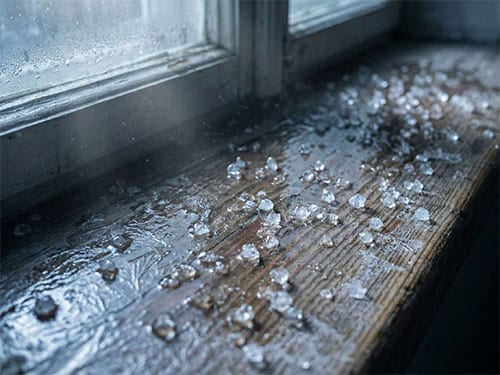 Град на подоконнике