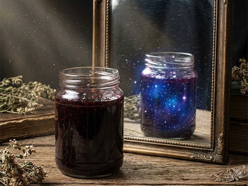 Банка варенья из смородины