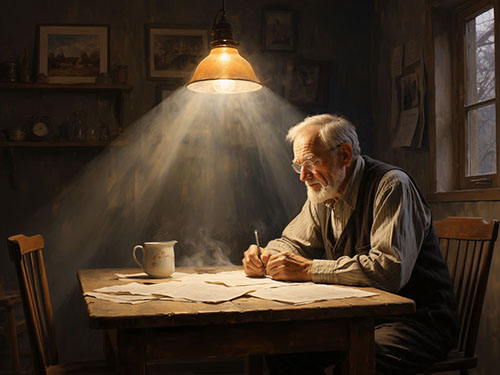 Незнакомый дедушка