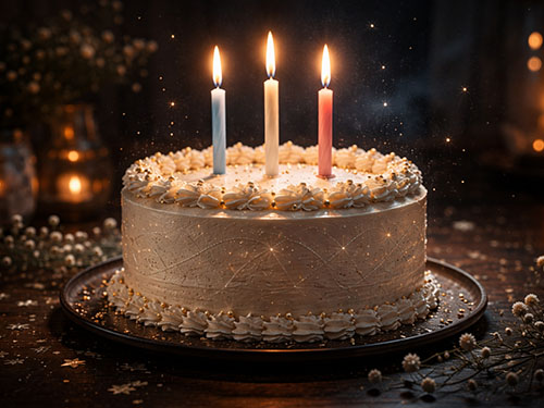 Торт на детском празднике