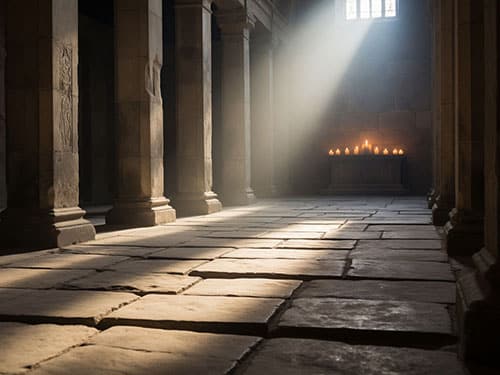 Каменный пол