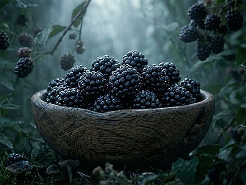 Крупная ежевика