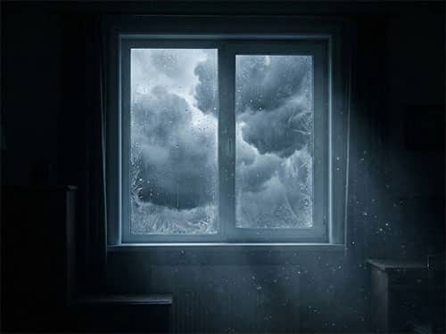 Тучи за окном