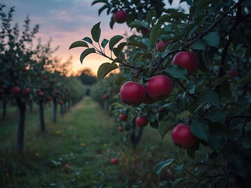Яблоки на дереве