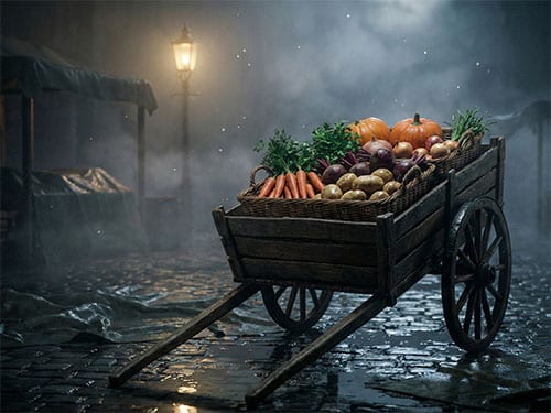 Свежие овощи