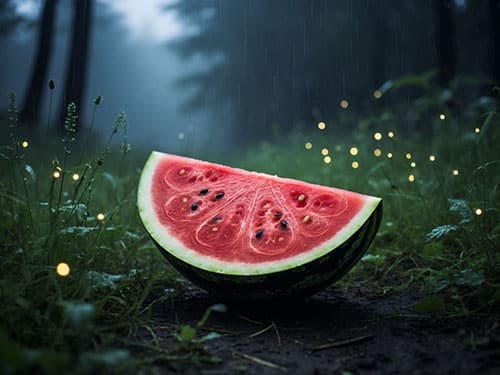 Кусок арбуза