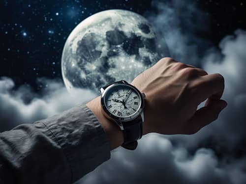 Часы на руке