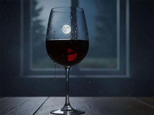 Бокал с вином