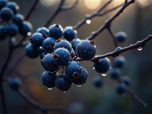 Ягоды на ветке