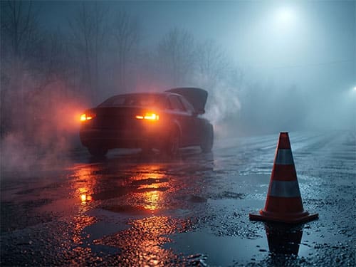 Поломка машины