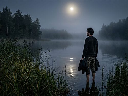 Стоять в воде