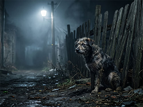 Ободранная собака