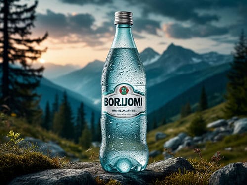 Минеральная вода в бутылке