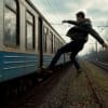Спрыгнуть с поезда