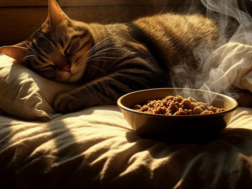 Кошачий корм