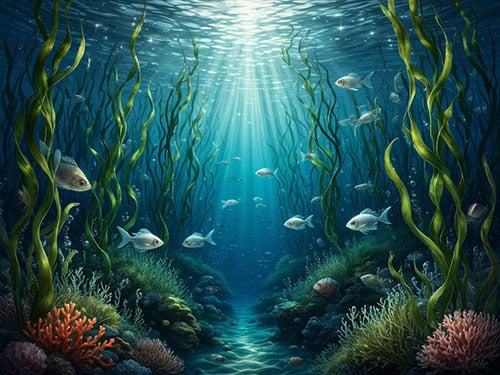 Живая морская капуста
