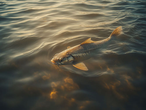 Рыба в грязной воде