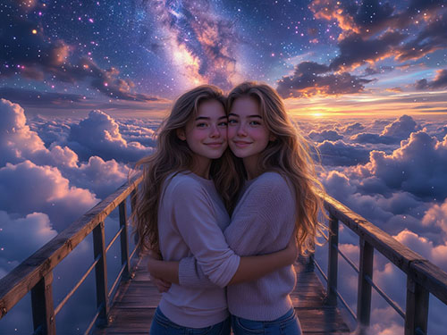 Обнимать лучшую подругу