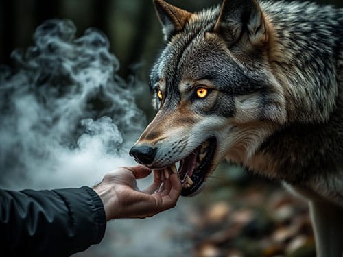 Укус дикого животного