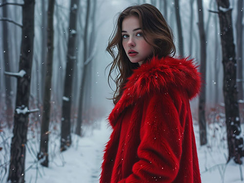 Красная шуба