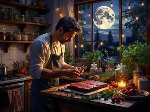 Мариновать мясо 