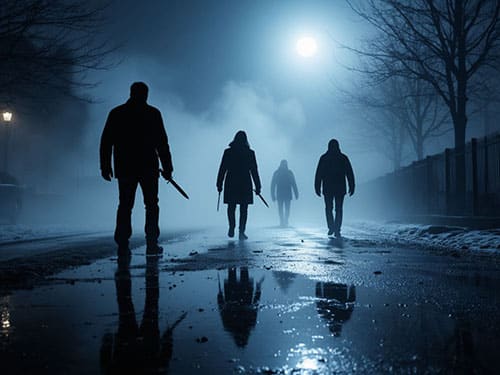 Участвовать в поножовщине