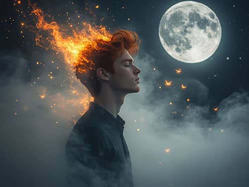 Рыжий мужчина