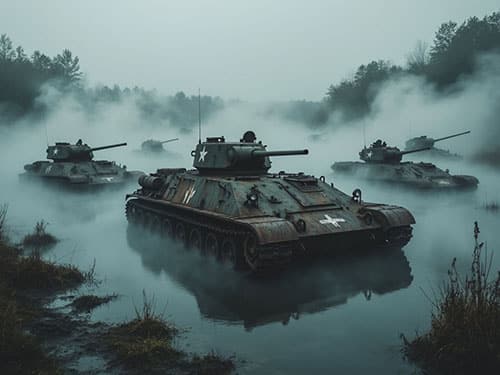 Военная техника на земле