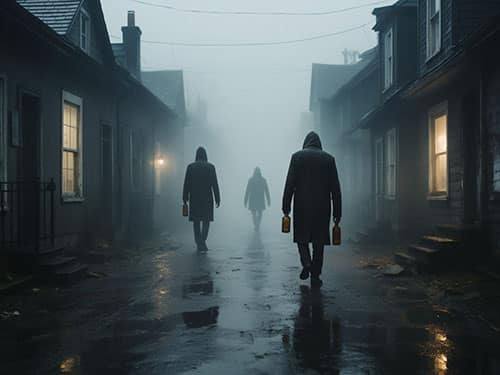 Алкоголики