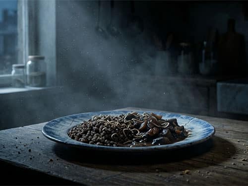 Черви в еде