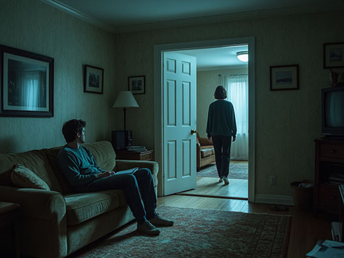 Незнакомые люди в доме