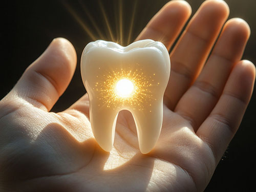 Большая дырка в зубе