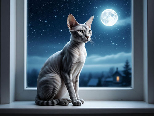 Кошка сфинкс