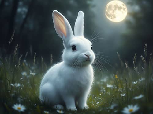 Белый кролик