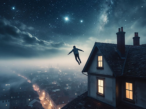 Падение с крыши