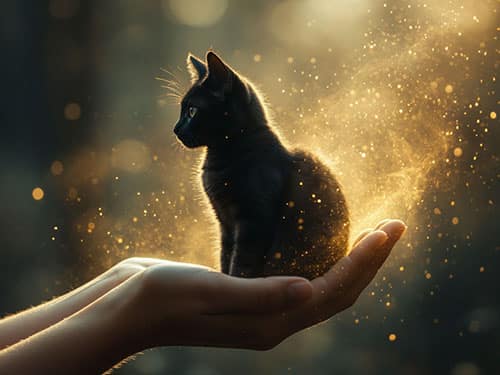 Подарили кошку