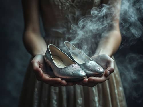 Подарили обувь