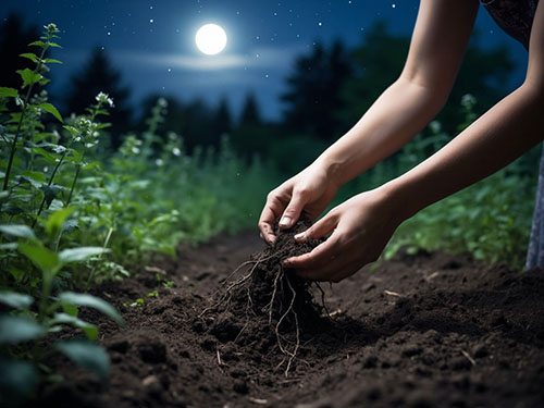 Полоть сорняки на огороде