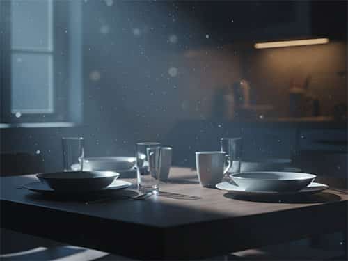 Посуда на столе